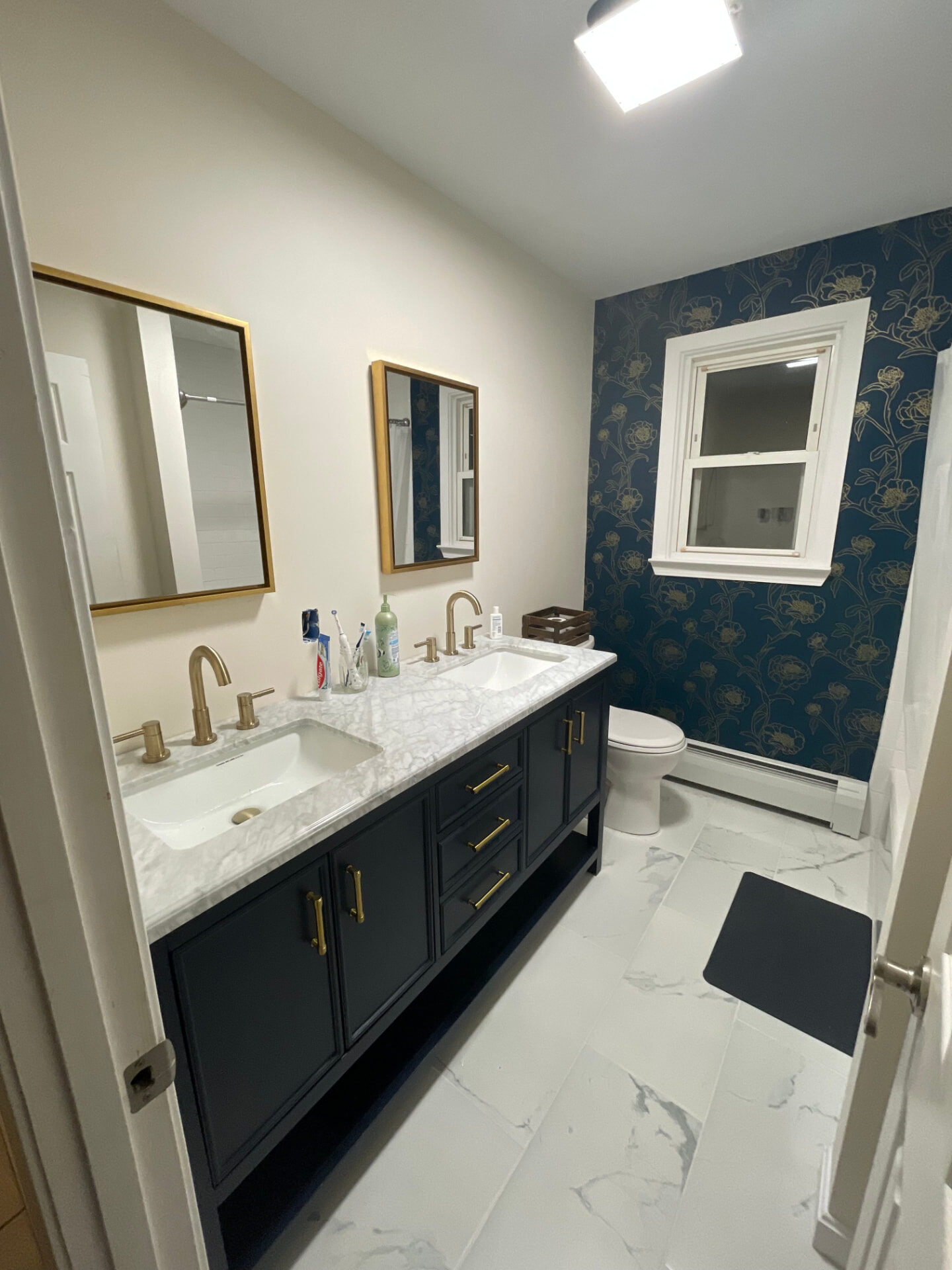 Professional bathroom remodel plumbing installation by Top Shelf Plumbing in Lowell